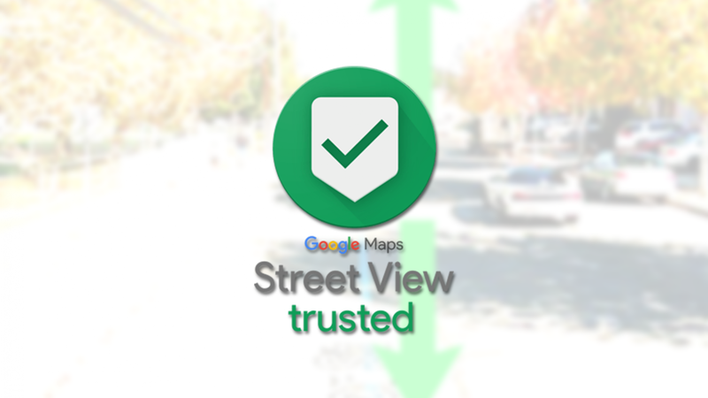Google Street View trusted provider